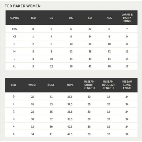 Ted Baker London Alesias Women's Mid Rise Skinny Denim Jeans Black Size 26 NWT - Picture 11 of 12